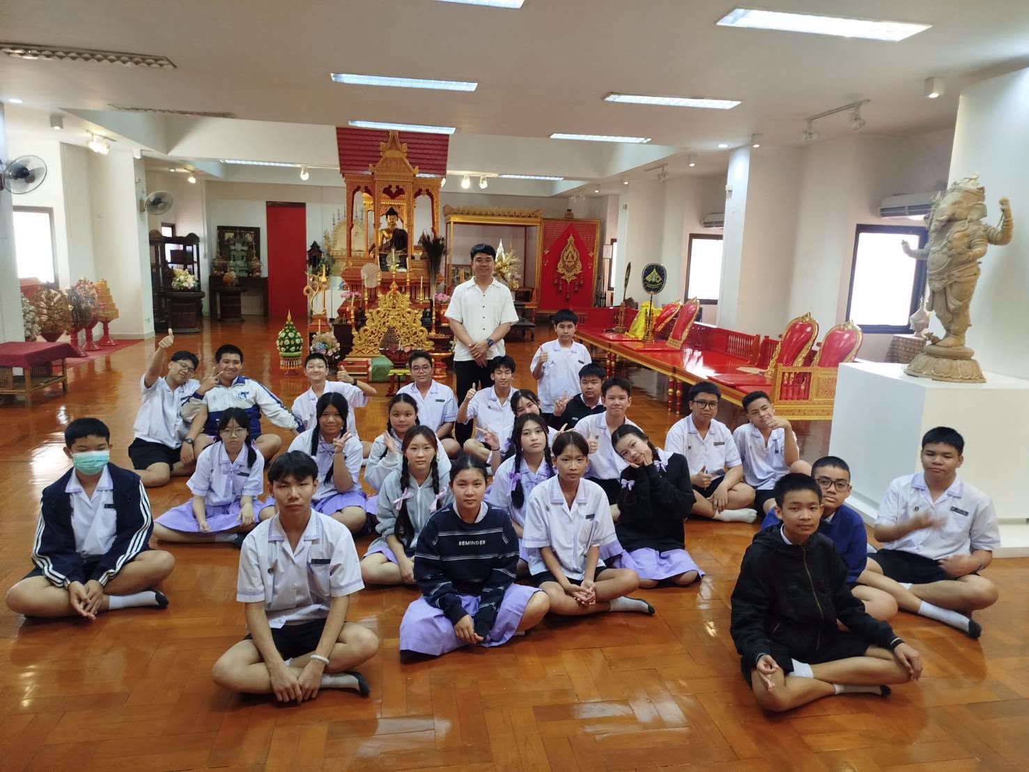 ภาพ: สำนักศิลปะฯ ร่วมกับโรงเรียนสาธิตจัดกิจกรรมเรียนรู้ศิลปวัฒนธรรมท้องถิ่นรุ่นแรก