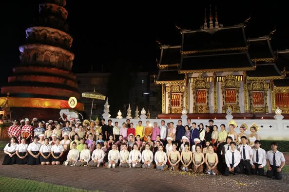 ภาพประกอบ: สำนักศิลปะและวัฒนธรรม มหาวิทยาลัยราชภัฏเชียงใหม่ จัดงาน “เทศกาลศิลปวัฒนธรรมเพื่อการพัฒนาท้องถิ่น ครั้งที่ 1” ณ วัดเชียงโฉม (เจดีย์ปล่อง)