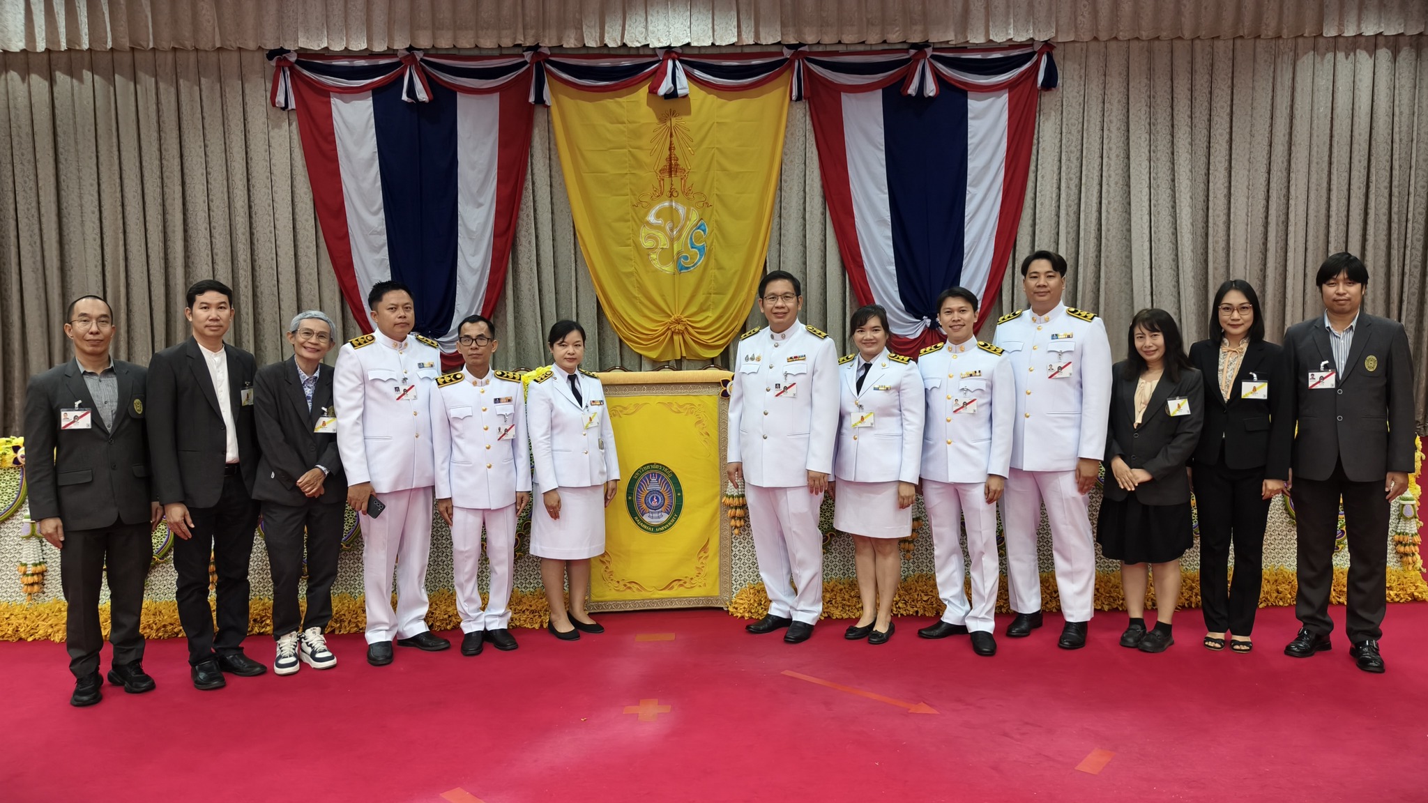 ภาพประกอบ: สำนักศิลปะและวัฒนธรรม ปฏิบัติงานฝ่ายพิธีสงฆ์ ในพิธีพระราชทานปริญญาบัตรมหาวิทยาลัยราชภัฏเขตภาคเหนือตอนบน ประจำปีการศึกษา 2566